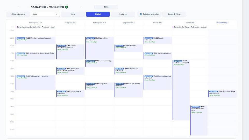 Calendar